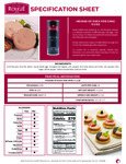 Rougie Mousse Foie Gras 11.2 oz. Nutrition.pdf Rougie Mousse Foie Gras 11.2 oz. Nutrition.pdf