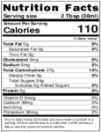 Runamok Maple Syrup Nutrition Information
