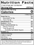 San Pellegrino Sparkling Natural Mineral Water 1 Liter Glass Bottle Nutrition Information