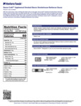 Sauce Craft 20778 Nutrition Sauce Craft 20778 Nutrition
