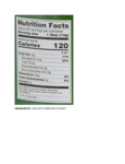 SCP Lard Nutrition