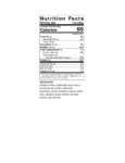 Shaffer Venison Farms Pepper Venison Snack Stick Nutrition Information