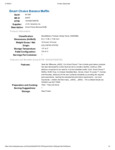 Muffin Town Smart Choice Banana Muffin Nutrition