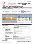 Meliora Traditional Bruschette Nutrition