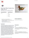 State Fair Mini Turkey Corn Dogs Nutrition State Fair Mini Turkey Corn Dogs Nutrition