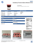 Strawberry Preserve Bonne Maman Nutrition