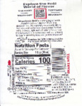 Nutrition Sheet