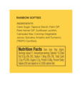 SUPERNATURAL RAINBOW SOFTIES Nutrition