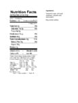 White Toque Tamarind Pulp Nutrition