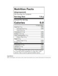 Tapatio Packet Nutrition