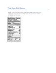 Nutrition Sheet
