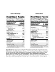 The Frozen Bean Belgian Chocolate Nutrition