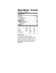 Toschi Amarena Cherries in Syrup 17.9 oz. Nutrition Label
