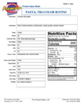 Nutritional Information
