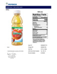 TROPICANA 100% APPLE JUICE Nutrition TROPICANA 100% APPLE JUICE Nutrition