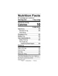 Upouria Chocolate Shakeable Topping Nutrition