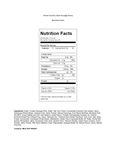 Nutrition Nutrition