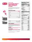 Vanilla Bettercreme Bags Nutrition Vanilla Bettercreme Bags Nutrition