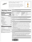 Nutrition Sheet