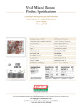Veal Mixed Bones #7525