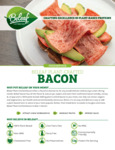 Beleaf Vegan Bacon Nutrition