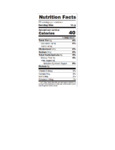 Tamarind Slab 2.2 lb. Nutrition Information