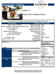 WATER CHESTNUT BACON WRAPPED Nutrtition (1) WATER CHESTNUT BACON WRAPPED Nutrtition (1)