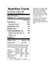 White Toque Lemon Macaron Nutrition