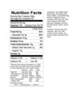White Toque Raspberry Macaron Nutrition