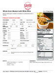 Savor Imports 11 lb. Whole Grain Mustard