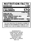 Wild Bill's Strawberry Cream Nutrition