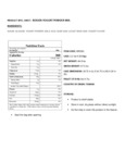 Bossen Yogurt Powder Drink Mix Nutrition