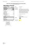 Zapp's Spicy Cajun Crawtator Potato Chips 1.5 oz.  Nutrition Information