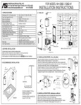 American Specialties, Inc. 0362-41 27 oz. Matte Black Automatic Liquid Soap / Sanitizer Dispenser instructions