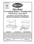 Hatco Glo-Ray GRFHS Manual Hatco Glo-Ray GRFHS Manual