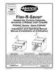 Hatco Flav-R-Savor FS2HAC Manual