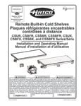 Hatco Remote Built-In Cold Shelves Manual Hatco Remote Built-In Cold Shelves Manual