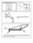 Versare QuickWall Sliding Assembly Instructions