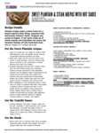 Sweet Plantain and Steak Arepas Recipe