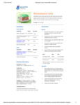 Watermelon Cake Recipe