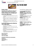 NOLA Pan BBQ Shrimp Recipe