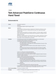 Tork Advanced White Peak Serve Continuous Paper Towel