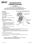 106996 Revolution LGR Duct Attachment Kit Installation Instructions 106996 Revolution LGR Duct Attachment Kit Installation Instructions