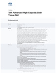 Tork Advanced 2-Ply Toilet Tissue Roll, 1000 Sheets / Roll Tork Advanced 2-Ply Toilet Tissue Roll, 1000 Sheets / Roll
