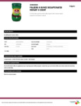Folgers 110FGIN0630 Classic Decaf Instant Coffee Specsheet Folgers 110FGIN0630 Classic Decaf Instant Coffee Specsheet