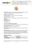 111GARBANZ50 spec sheet