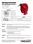 5/8 IN. X 35 FT. PREMIUM DUTY GARDEN HOSE REEL manual