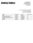 146FOAMSOAP & 999FOAMSOAP- ingredient list