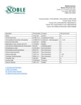 Ingredient Sheet
