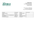 Ingredient Sheet